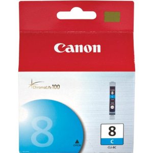 Canon Pixma 8 Cyan Ink - Click Image to Close